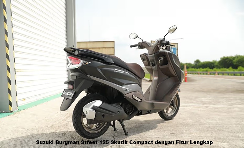 Suzuki Burgman Street 125 Skutik Compact dengan Fitur Lengkap