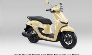Honda Stylo 160 Padukan Gaya Klasik dengan Teknologi Modern