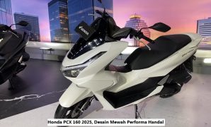 Honda PCX 160 2025, Desain Mewah Performa Handal