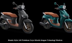 Honda Stylo 160 Padukan Gaya Klasik dengan Teknologi Modern