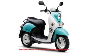 Spesifikasi Motor Listrik Yamaha E Vino Bergaya Retro